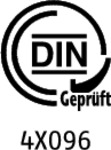 DIN geprüft - 4X096